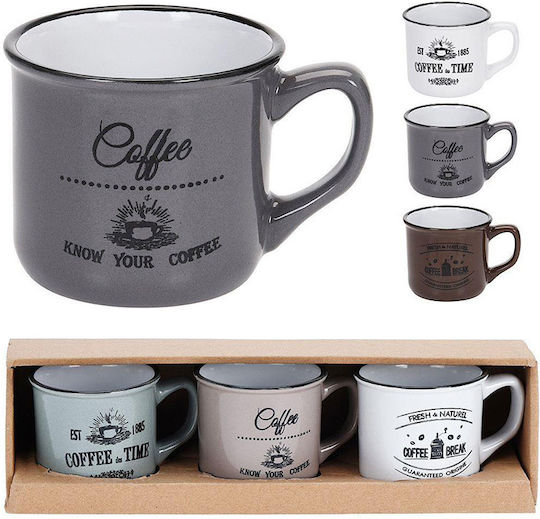 Koopman Keramiktasse in Verschiedene Farben in Verschiedene Farben 100ml (Verschiedene Farben) 3 Stück Koopman Keramiktasse in Verschiedene Farben in Verschiedene Farben 100ml (Verschiedene Farben) 3 Stück