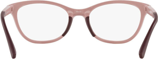 Emporio Armani Мъжки Пластмасов Рамка за Очила Котешко око Розов EK3204 5086