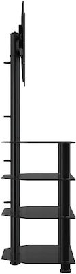 vidaXL 358181 TV Mount Floor up to 70" and 45kg Black