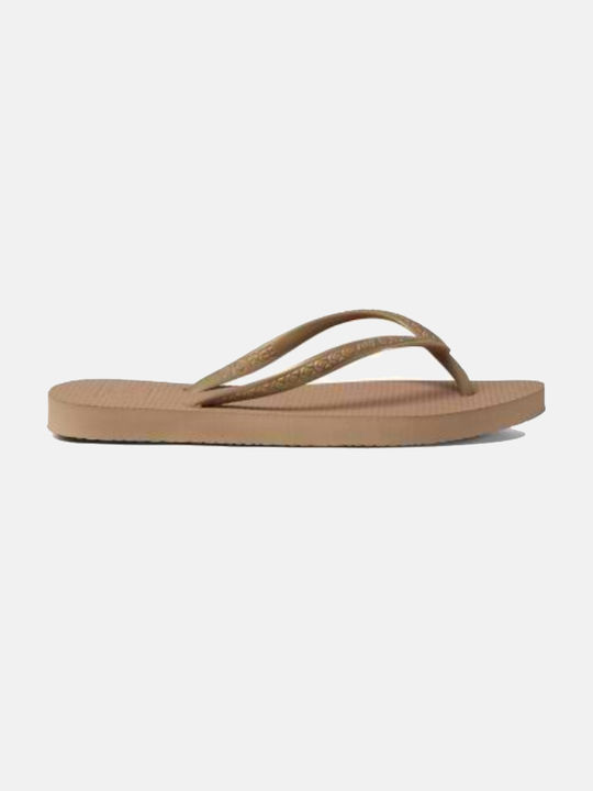 Reef Escape Women's Flip Flops Gold