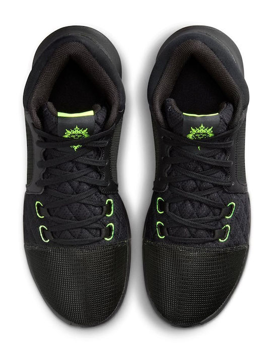 LeBron Witness 8 High Basketball Shoes Black / Volt / White