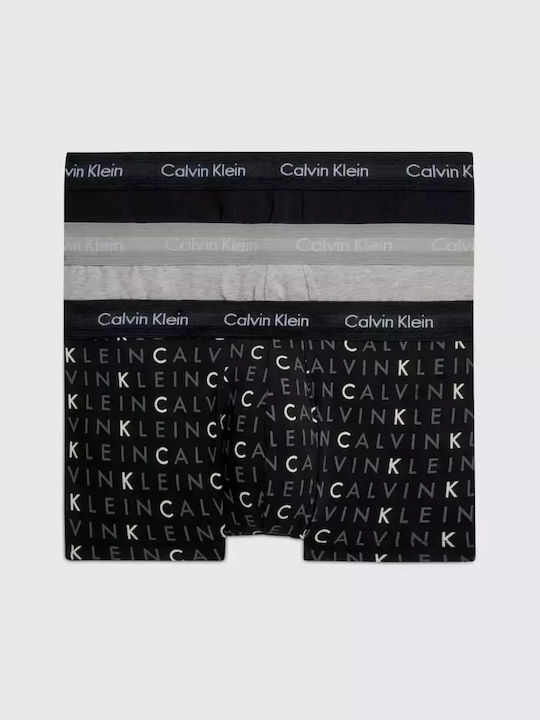 Herren Boxershorts Black 3Packung