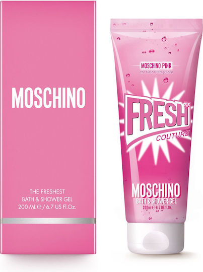Moschino Pink Fresh Couture Αφρόλουτρο σε Gel & Άρωμα Ρόδι 200ml