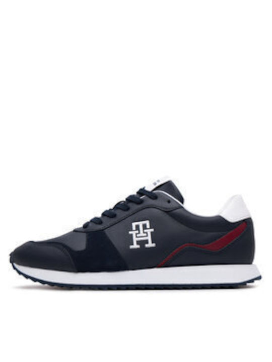 Tommy Hilfiger Runner Evo Ανδρικά Sneakers Μπλε