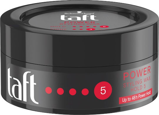 Taft Power Wax Κερί για Δυνατό Κράτημα & Ματ Αποτέλεσμα 75ml