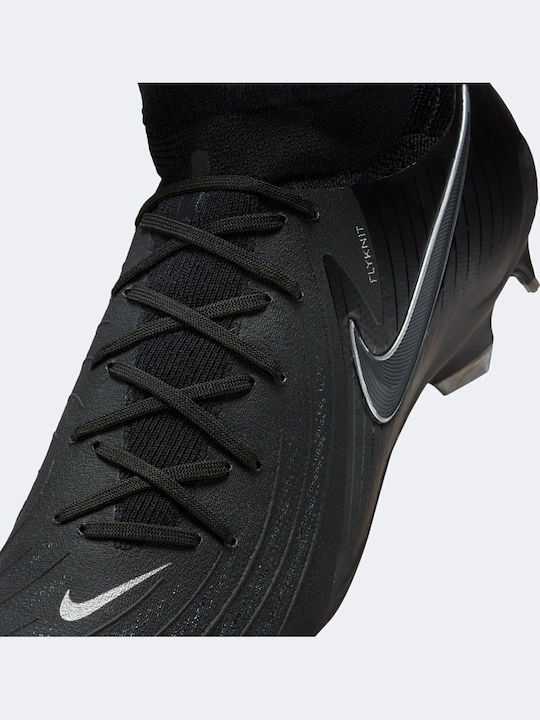 Nike Phantom Luna 2 Pro Ποδοσφαιρικά Παπούτσια με Τάπες FG Μαύρα
