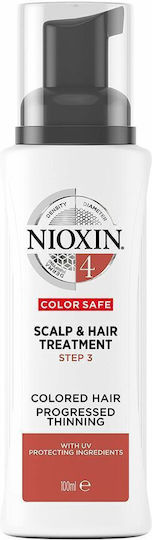 Nioxin System 4 Color Safe Lotion Μαλλιών για Αναδόμηση Step 3 100ml
