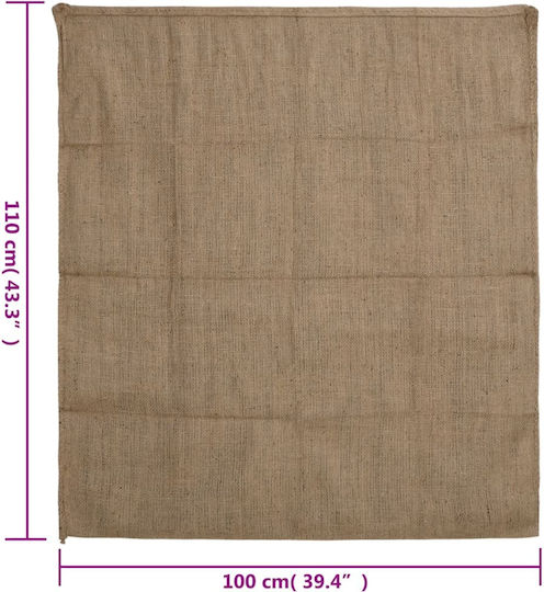vidaXL Jute Olive Harvesting Bags 100x110cm 10pcs