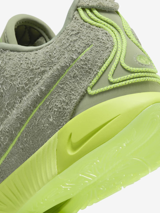 LeBron 21 cu talpă joasă Pantofi de baschet Light Bone / Dark Russet / Oranja De Foc