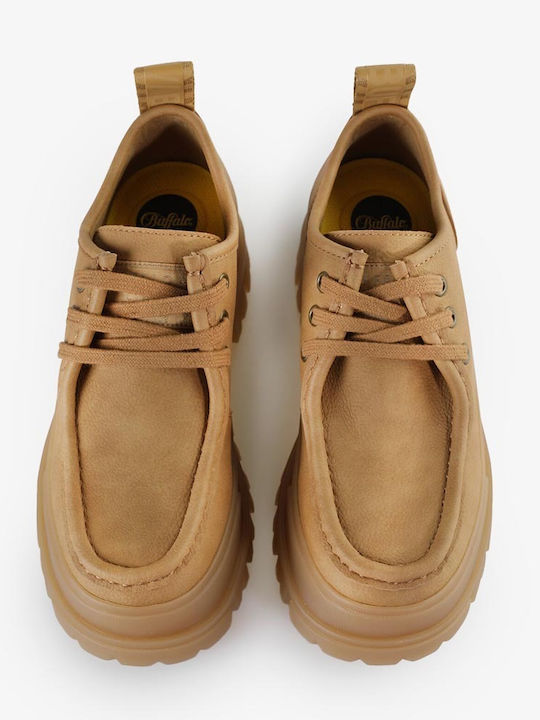 Damen Oxfords in Beige Farbe