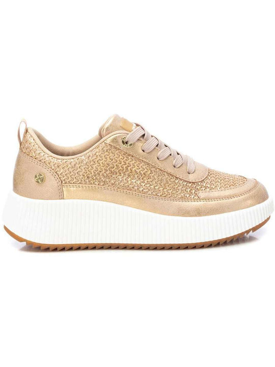 Xti Flatforms Sneakers Gold