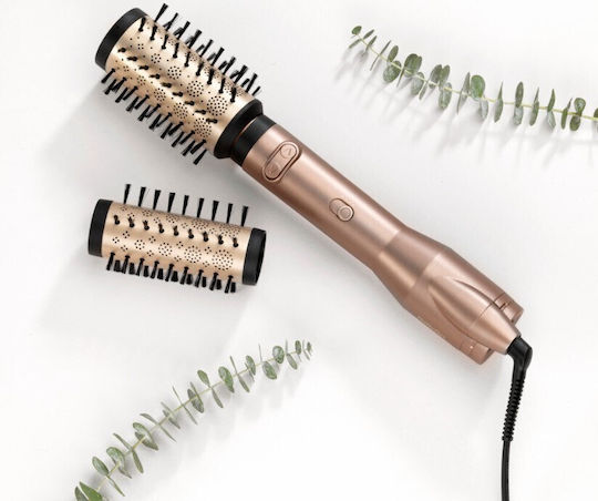 Babyliss Espresso Glaze Ceramic Electric Brush with Air for Straightening 1000W
