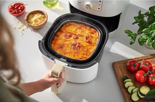 Philips Heißluftfritteuse mit Wi-Fi 7.3Es Weiß HD9870/20