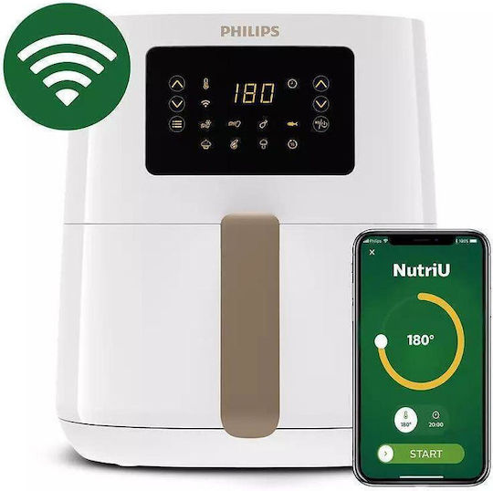 Philips Air Fryer with Wi-Fi 4.1lt White HD9255/30