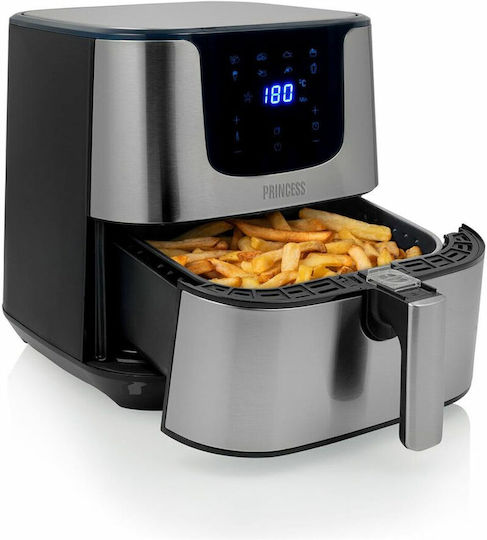 Princess Air Fryer 5.5lt Ασημί 01.182060.01.001