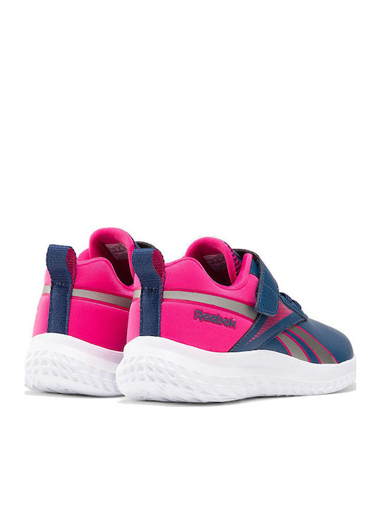Rush Runner Rush Runner 5 Syn Alt Kids Sports Shoes Running with Hoop & Loop Closure Navy Blue