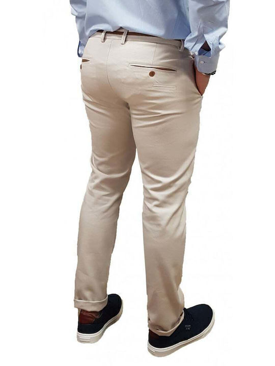 Trousers Chino Elastic in Slim Fit Graphite