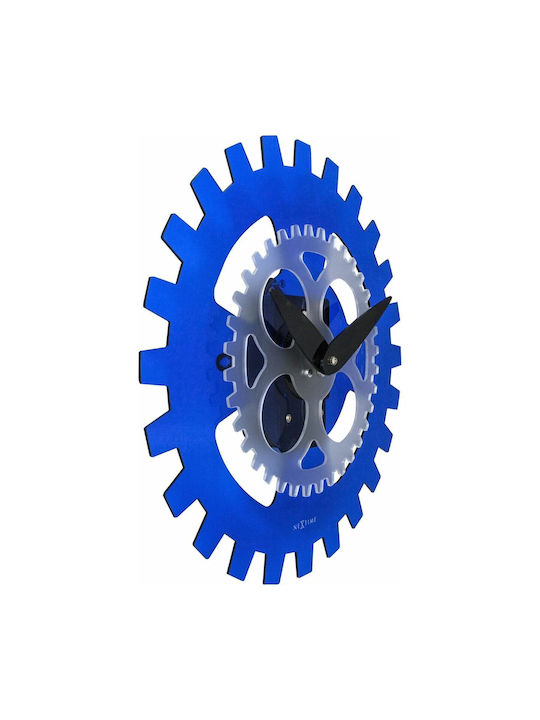 Nextime Ceas de Perete Albastru Ø35cm