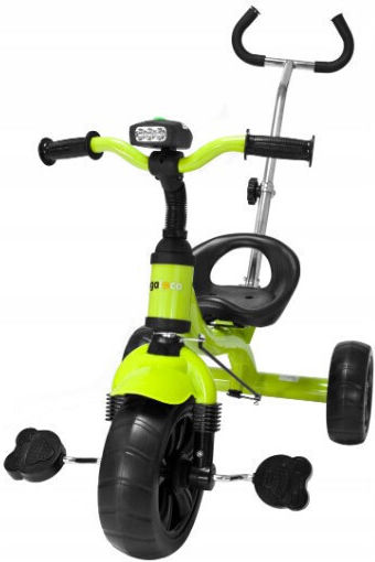 Sportmann Egaleco Convertible with Parental Handle Yellow