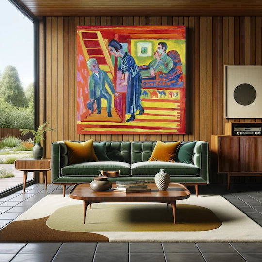 Painting on Canvas 110x110cm