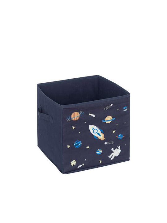 Aria Trade Paper Storage Box with Lid Blue 29x29x29cm 2pcs