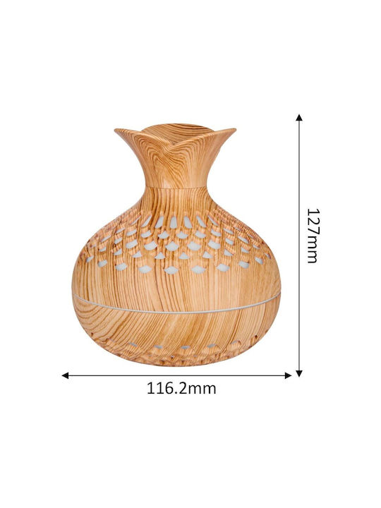 Led Συσκευή Αρωματοθεραπείας Υπερήχων Μπεζ 300ml 106000