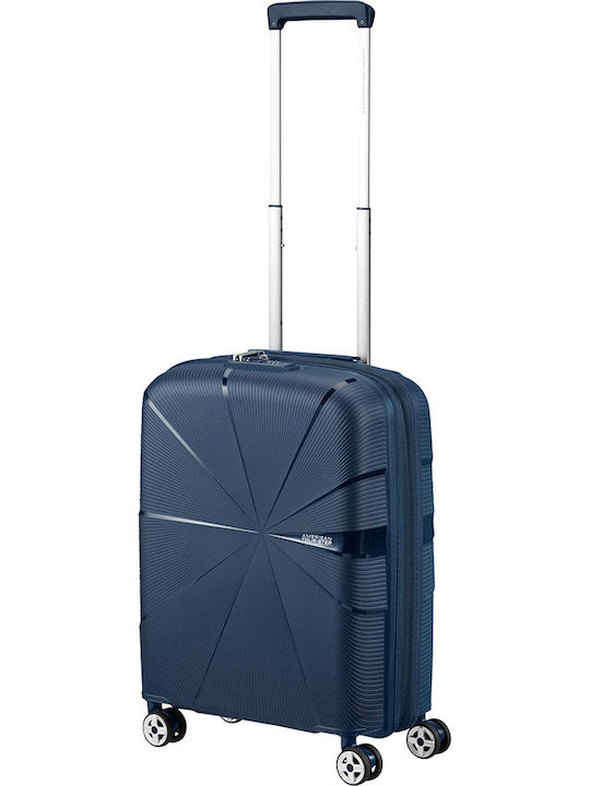 American Tourister Starvibe Spinner Exp 55 Cabin Travel Suitcase Hard Navy with 4 Wheels Height 20cm 146370-1596