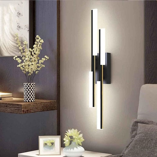 Lamp Wall LED Black 5x8.5x35cm
