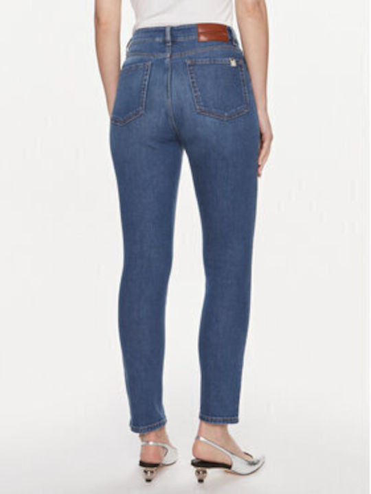 Weekend Maxmara Women's Jean Trousers in Slim Fit Dark Blue