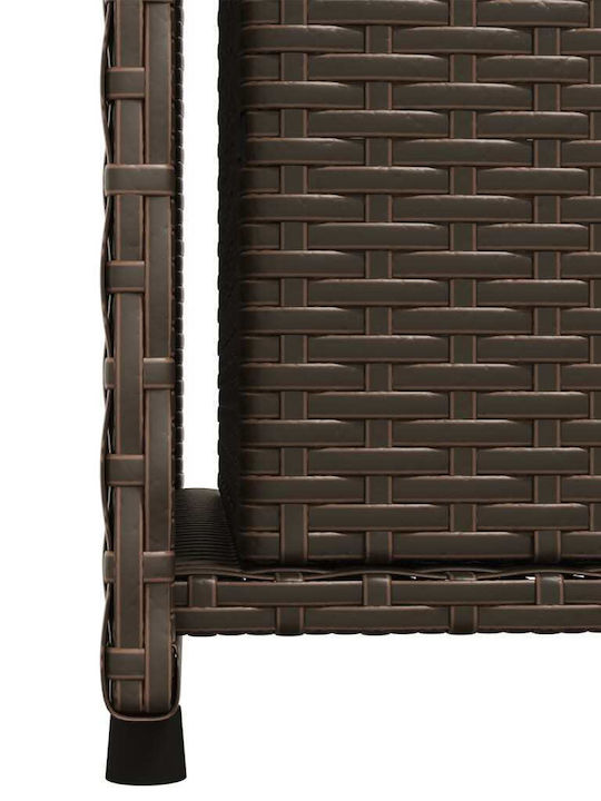 vidaXL Outdoor Storage Box Brown L50xW55xH115cm