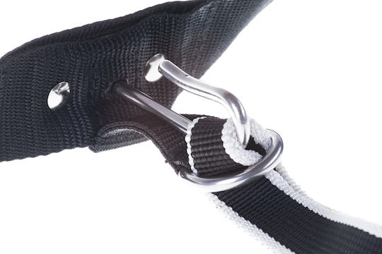 Non-stop dogwear Lesă/Odihnă Câine Curea Trekking Belt 2.0 Small 74-85 cm Neagră