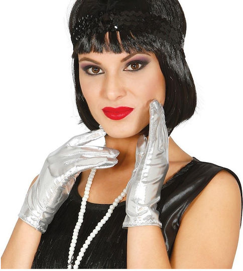 Silver Carnival Gloves