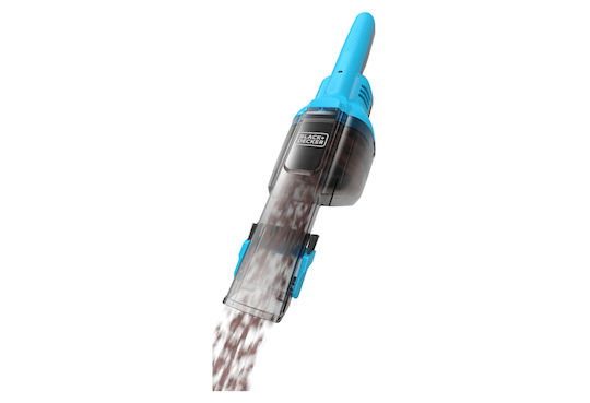 Black & Decker Επαναφορτιζόμενο Σκουπάκι Χειρός 7.2V Μπλε