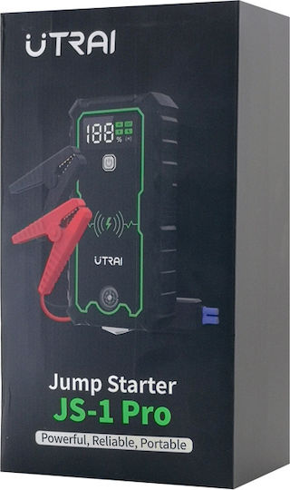 Utrai JS-1 Pro Φορητός Εκκινητής Μπαταρίας Αυτοκινήτου 16000mAh με Power Bank / USB / Φακό 12V 16000mAh