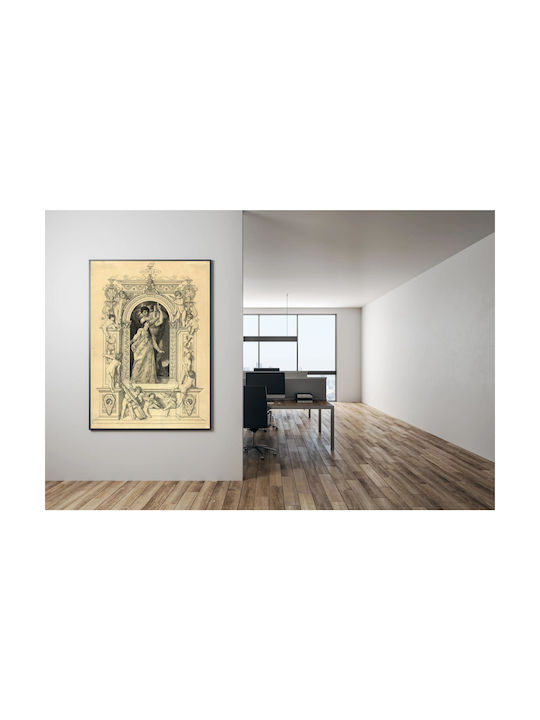 Opera Tablou Copie după Gustav Klimt pe Pânză 70x100cm