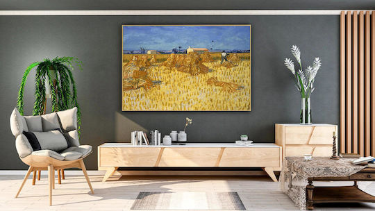 Vincent Van Gogh - Corn Harvest In Provence Painting Copy of Van Gogh on Canvas 50x40cm