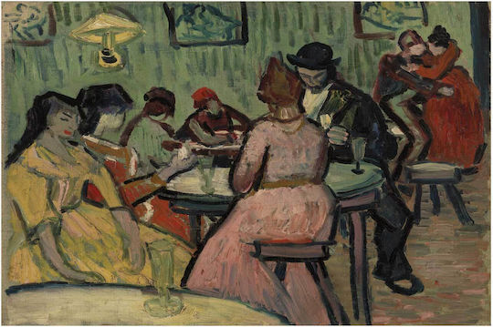 The Brothel (le Lupanar) By Vincent Van Gogh Painting Copy of Van Gogh on Canvas 65x40cm
