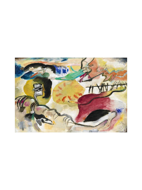 Improvisation 27 Garden Love Ii 1912 Painting on Canvas 120x80cm