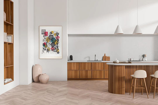 V Small Gemälde auf Leinwand 70x100cm