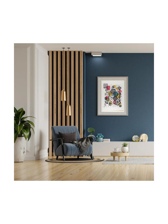 V Small Πίνακας σε Καμβά 70x100cm