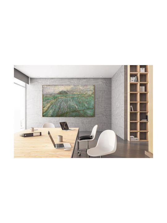 Vincent Willem Van Gogh, Dutch - Rain Painting Copy of Van Gogh on Canvas 50x40cm