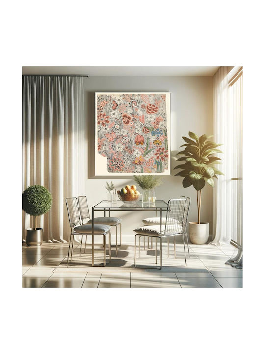 Design Ca Картина Тъкан 120x120см