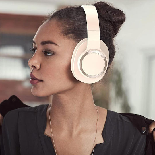 Leewello Безжични Bluetooth Over Ear Слушалки с 49 часа Работа Черни