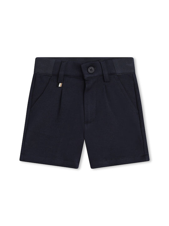 Hugo Boss Kinder Shorts/Bermudas Stoff Blau