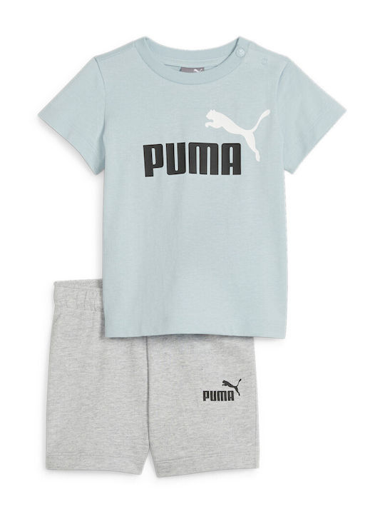 Puma Kids Set with Shorts Summer 2pcs Blue