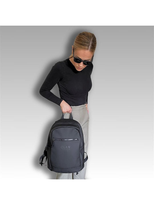 Clan London Backpack Αδιάβροχο Μαύρο