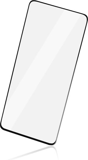 Naxius Top Full Face Tempered Glass Μαύρο (Poco M4 Pro)