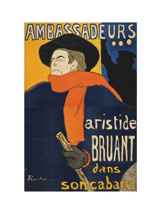 Ambassadeurs Aristide Bruant Painting on Canvas 70x100cm