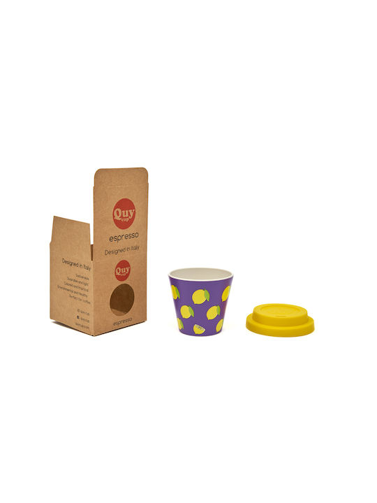 QuyCup Κούπα Πλαστική Πολύχρωμη 90ml