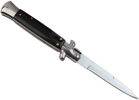 Sicilian Helper Taschenmesser Automatisch Schwarz in Hülle